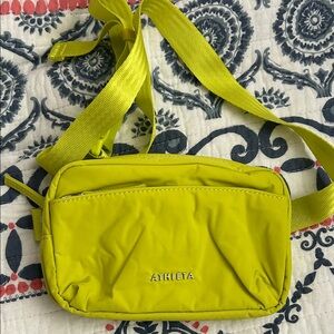 Athleta Vibrant Yellow Crossbody Bag